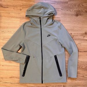 Nike Sportsweat Tech Full-Zip Dark Stucco/Black Men's Hoodie AA3784-004